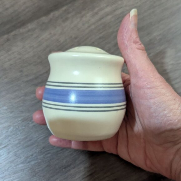 Pfaltzgraff Rio Ceramic Bue Pattern Salt and Pepper Shakers Vintage - Picture 3 of 7